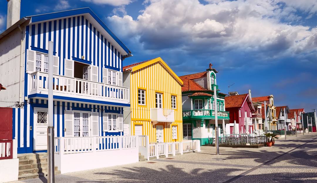 Vista do distrito de Aveiro