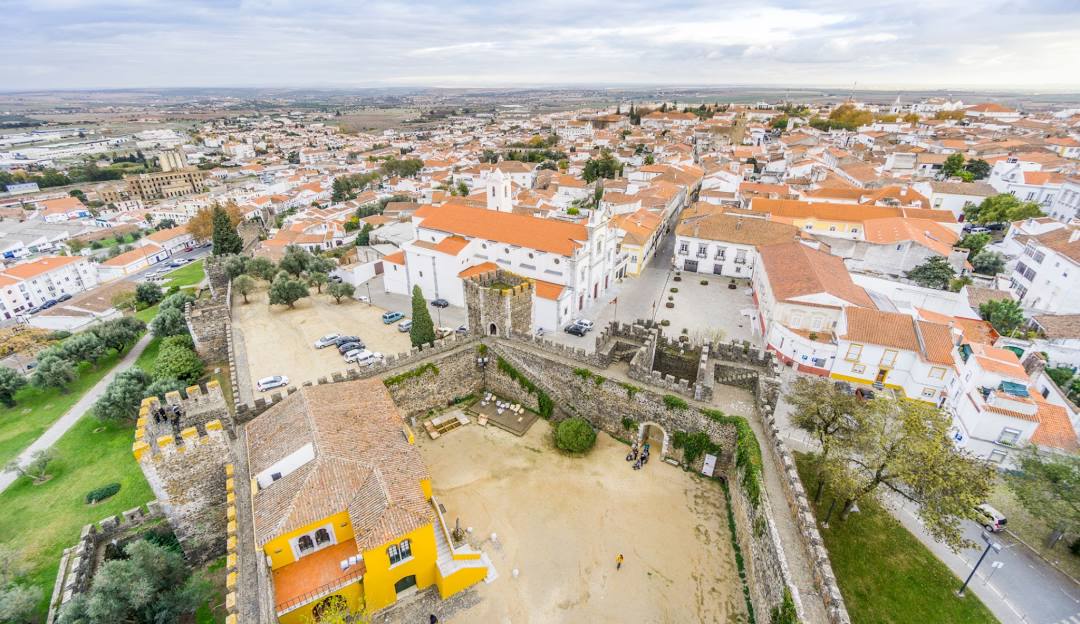 Vista do distrito de Beja