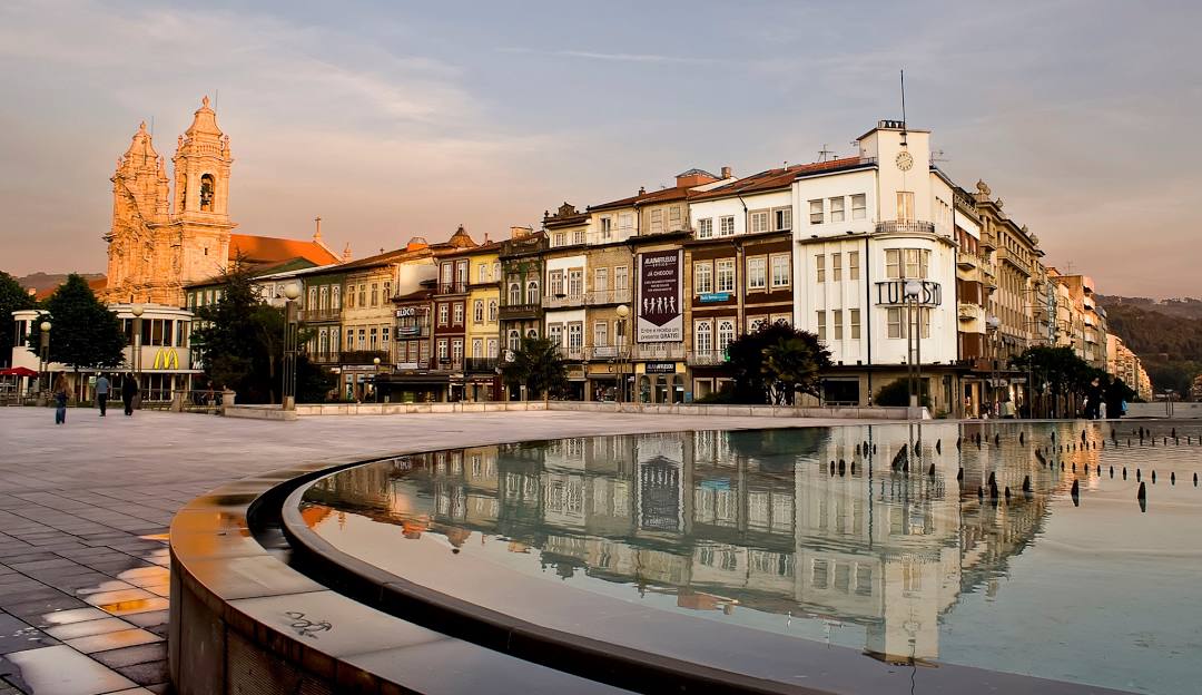 Vista do distrito de Braga